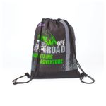 Мешок для обуви ЮНЛАНДИЯ, светоотражающая полоса, 47х37 см, "Offroad", 229168