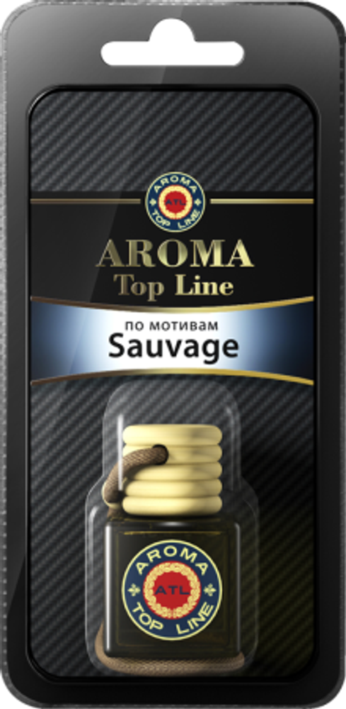 Aroma Top Line Ароматизатор в стеклянном флаконе Sauvage
