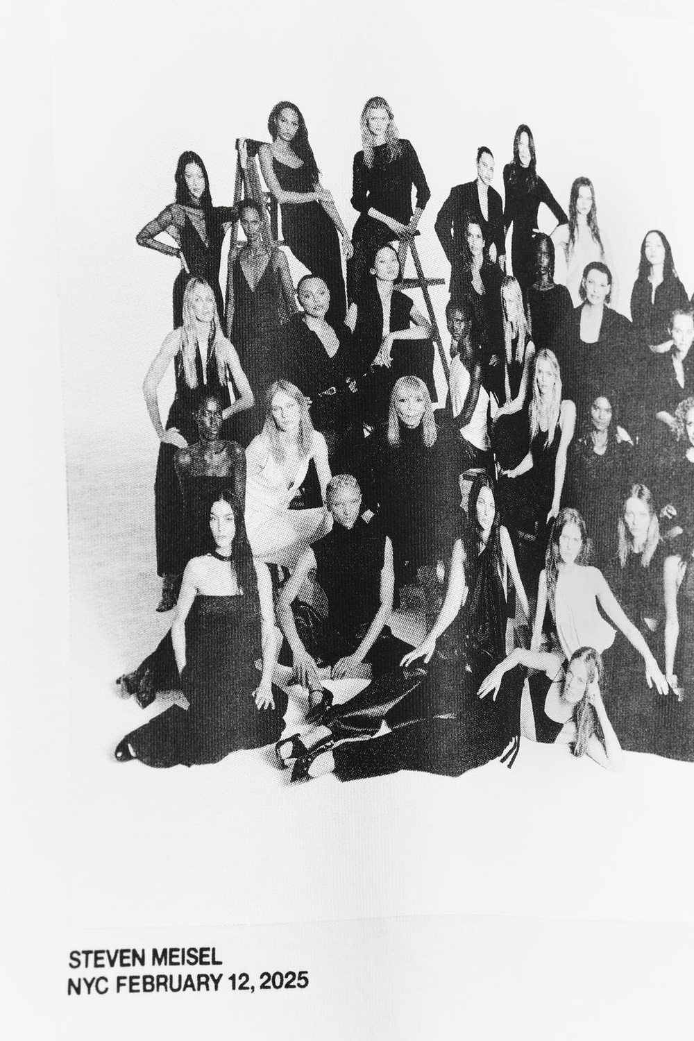 Футболка с фотопринтом steven meisel — 50th anniversary