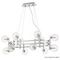 Подвесная люстра Crystal Lux Luxury SP12L Chrome