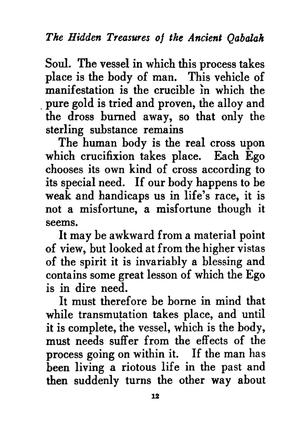 The hidden treasures of the ancient Qabalah. Volume 1. The transmutation of passion into power | Elias Gewurz