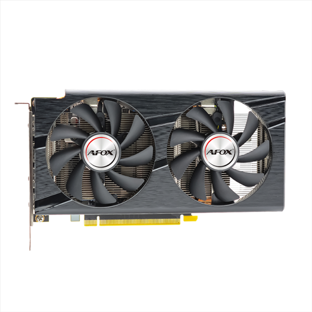 Видеокарта AFOX NVIDIA GeForce RTX2060, 6Гб GDDR6, 192 бита, Retail, PCIe3.0, 2xFAN, 2-SLOT, 160Вт, HDMI, 3xDP (AF2060-6144D6H4-V2)