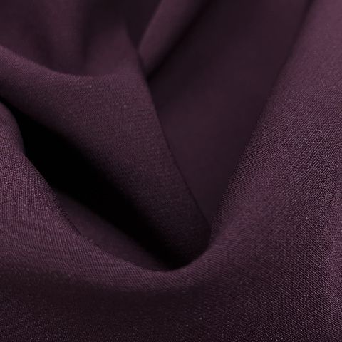 Ткань костюмно плательная Барби ш150см 95%пэ 5%спандекс, цвет баклажан
