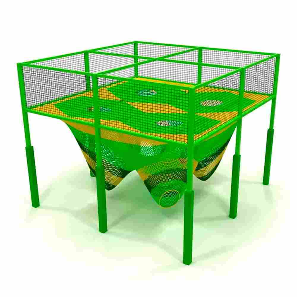 Верёвочный лабиринт «Лесная тайна» 5×5×5 м