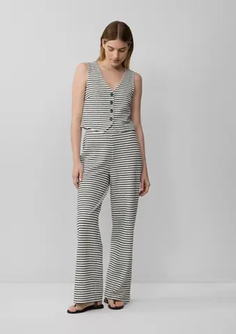 Текстурированные брюки Wide-Leg -Relaxed Fit s.Oliver