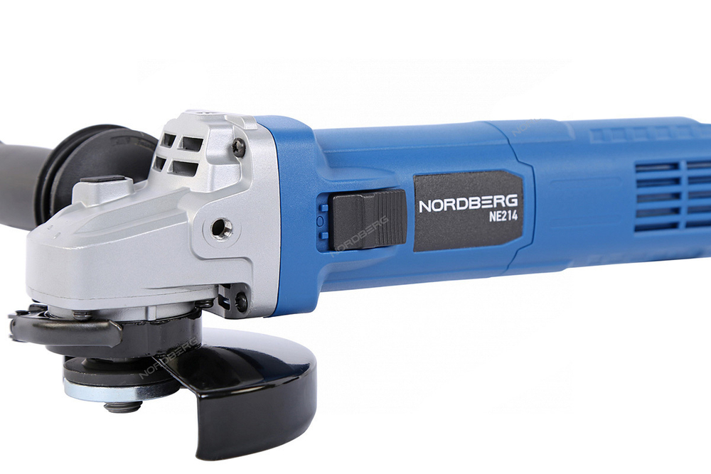 NORDBERG (NE214) Угловая шлифмашина с регулировкой оборотов, 125 мм, 1400 Вт