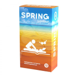 Контурные презервативы SPRING Contour (12 шт) (Цвет: прозрачный)