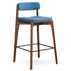 Стул полубарный Latitude Aska венге/темно-синий