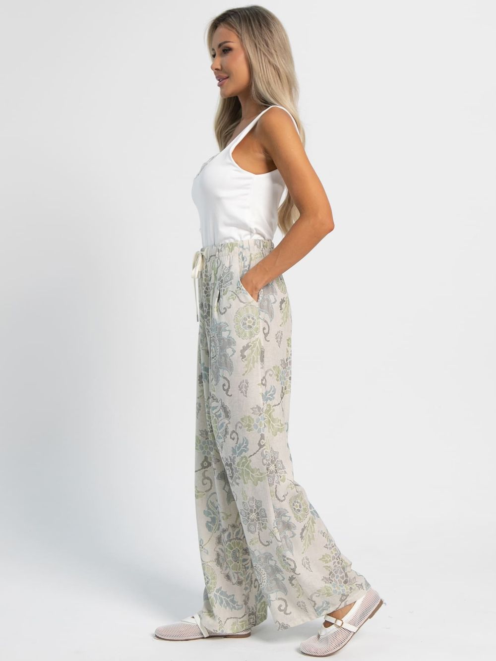 Брюки Лиззи (бежевые) Б16142-18М LT Collection