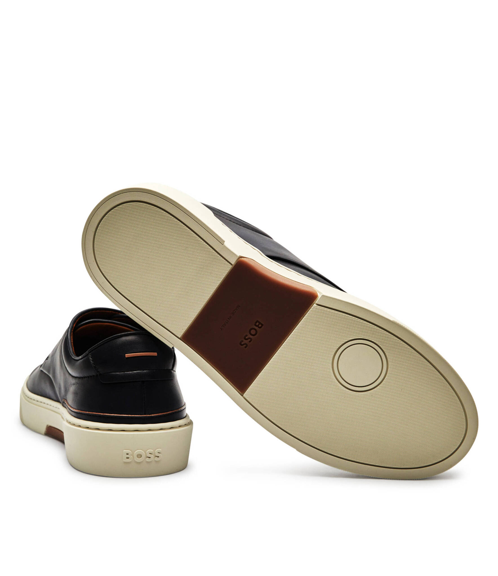 Кожаные монки GARY BOSS BLACK - темно-синий(50529271)