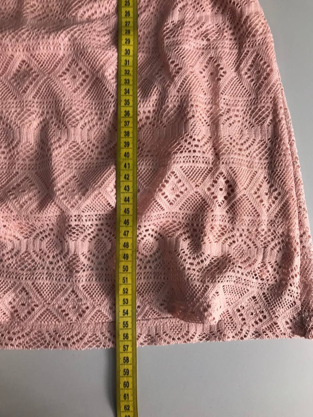 Топ ажурный, маркировка L, визуально на 48 размер