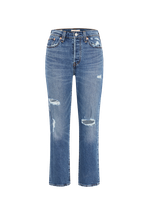 Женские прямые рваные джинсы Levi's Wedgie Straight 34964-0205