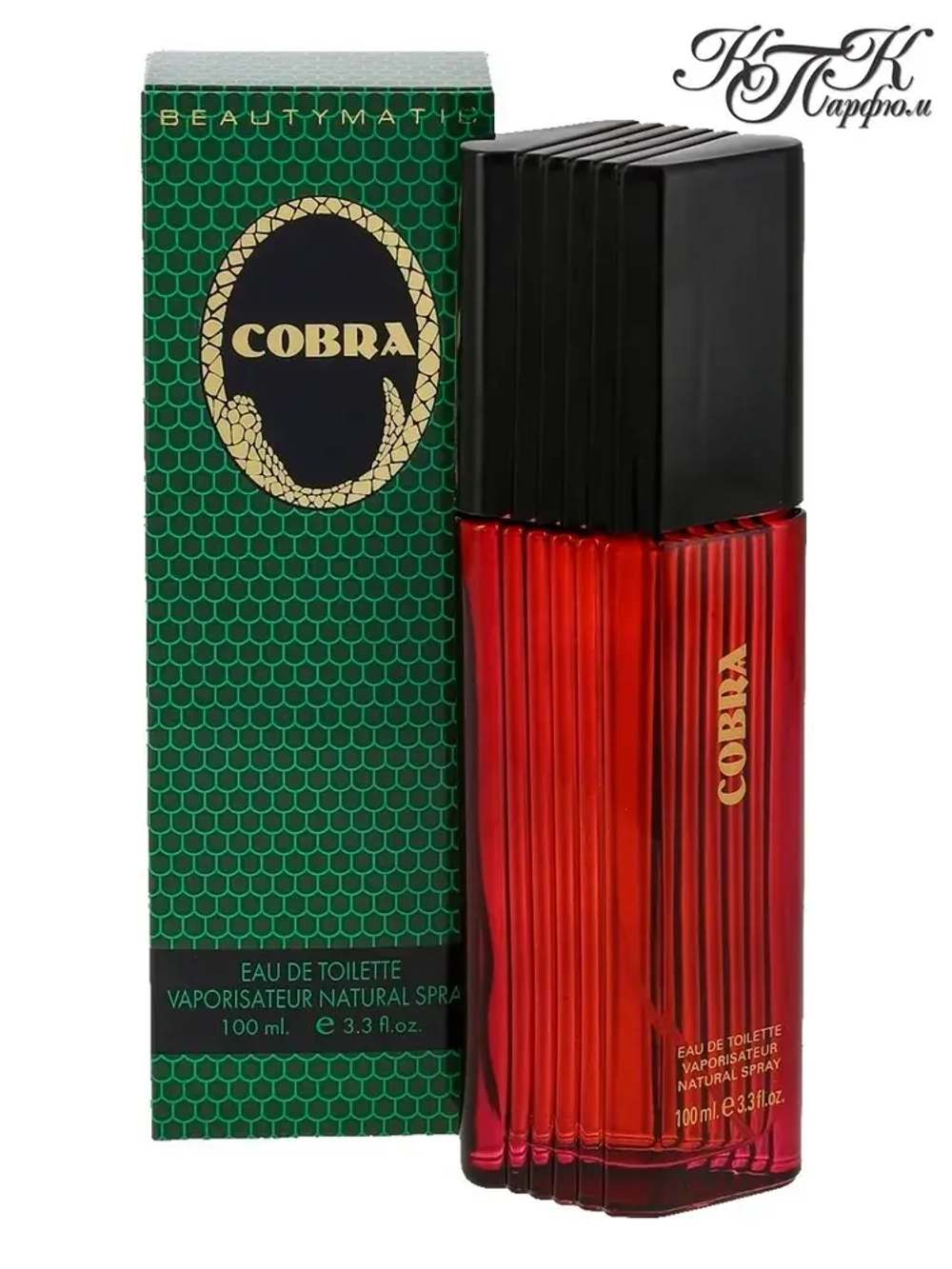 Туалетная Вода для мужчин BEAUTIMATIC "COBRA" 100мл Россия
