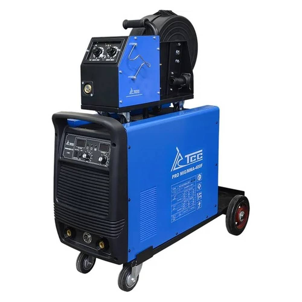 Сварочный инвертор ТСС PRO MIG/MMA-400F + Отдельный подающий механизм