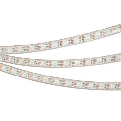 Светодиодная лента герметичная SPI-P-B60-12mm 12V RGB-PX1-BPT (8 W/m, IP66, 5060, 5m) (Arlight, бегущий огонь) 041615(1)