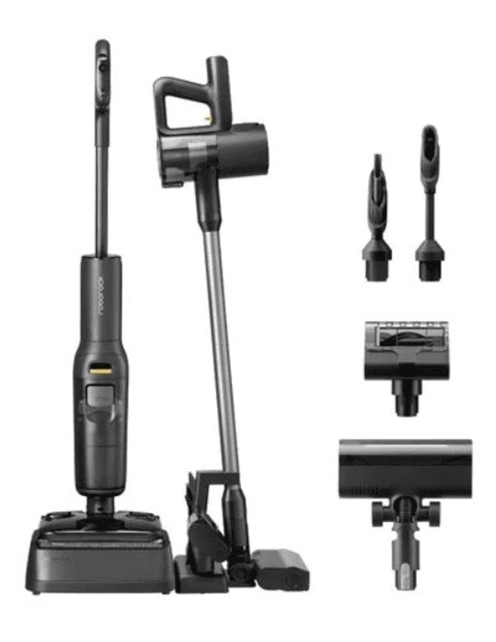 Вертикальный моющий пылесос Roborock F25 Combo (MDSM5A), Black