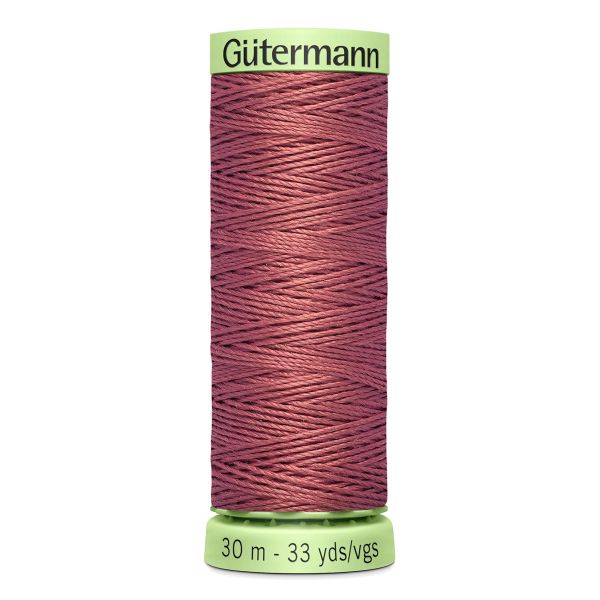 Нитки отделочные Gutermann Top Stitch 30 (30 метров), 5 кат. | 474 турецкий розовый