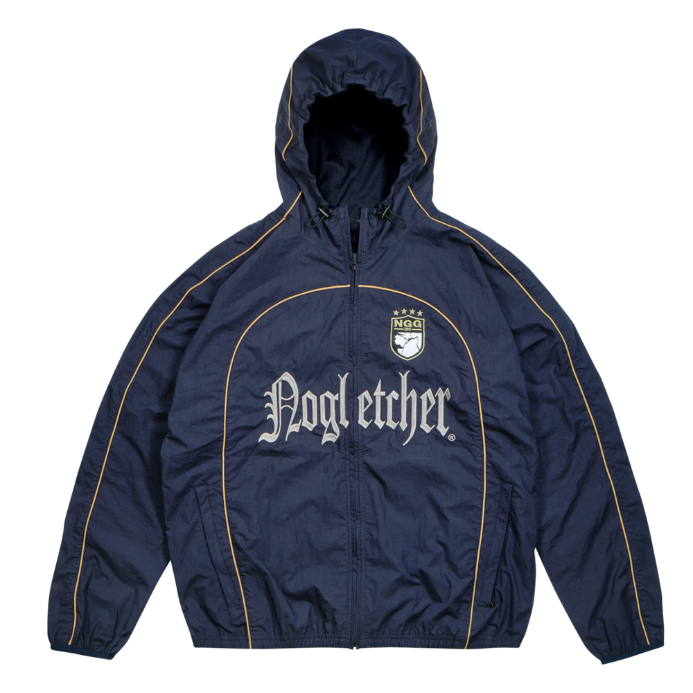GOTHIC TRACK JACKET NAVY BLUE