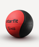 Медбол высокой плотности GB-702, 5 кг, красный