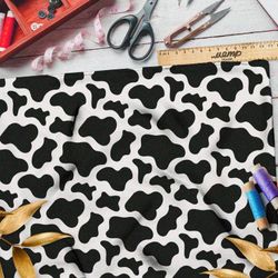 Ткань бязь бежевый узор "жираф"