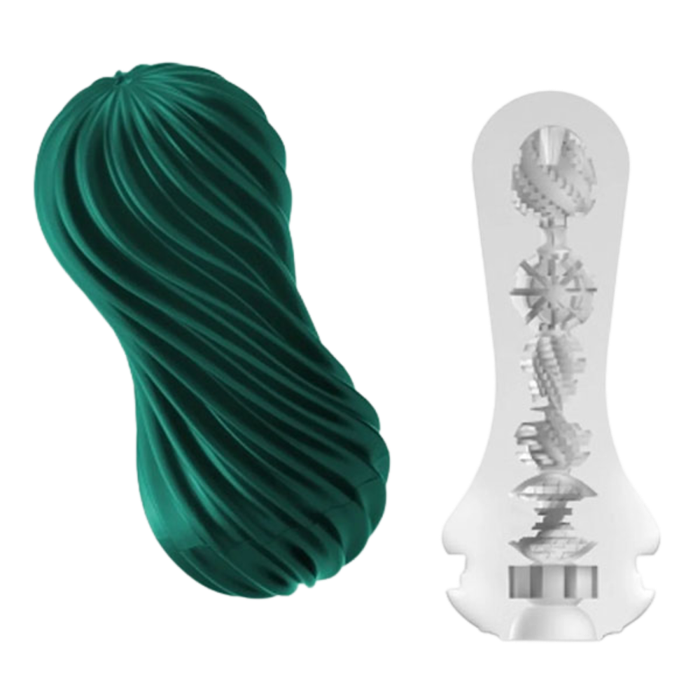 Tenga Flex Fizzy Green – мастурбатор с гибким корпусом