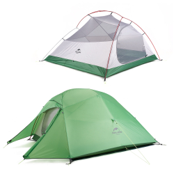 ПАЛАТКА NATUREHIKE СВЕРХЛЕГКАЯ + КОВРИК CLOUD UP NH18T030-T