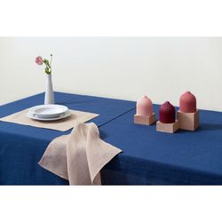 Свеча декоративная бежево-розового цвета из коллекции Edge, 10,5 см