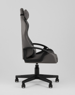 Кресло спортивное TopChairs Wyvern серо-черный