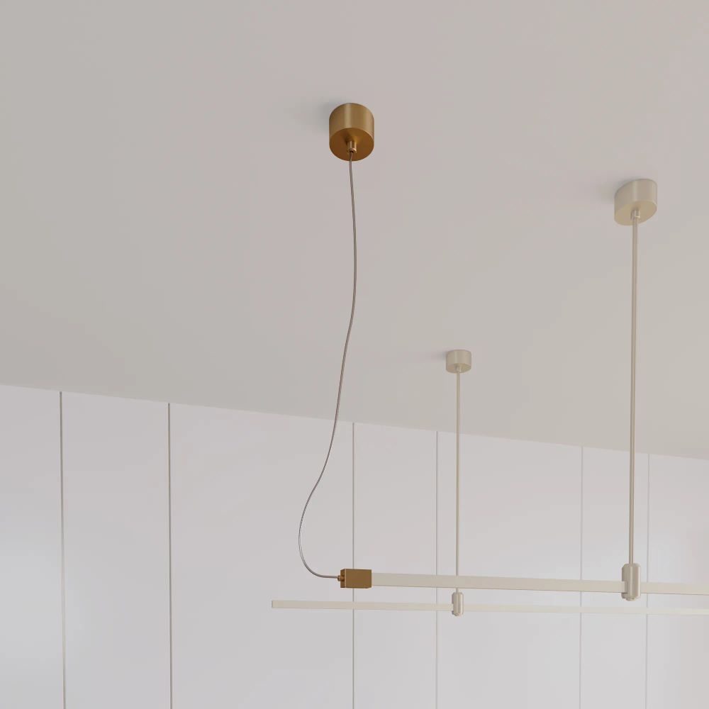 Потолочная чаша с питанием ART-APRIORI-CANOPY-SIDE-L5000-POWER (GD) (Arlight, IP20 Металл, 3 года) 049336