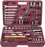 UTS0077 Набор инструмента универсальный 1/4", 1/2"DR, 77 предметов