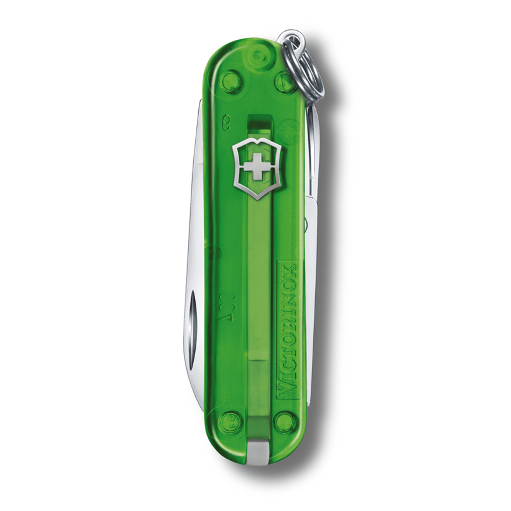 Нож-брелок Victorinox Classic SD Colors, 58 мм, 7 функций, "Green Tea"