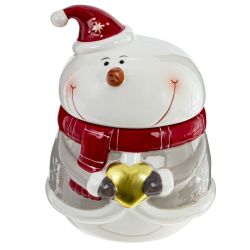 GAEM Конфетница "Снеговик: Сердце Зимы", 650 мл, L12 W12 H16 см