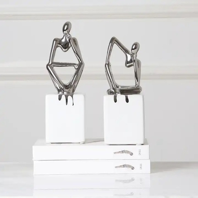 Статуэтка Man ornament silver