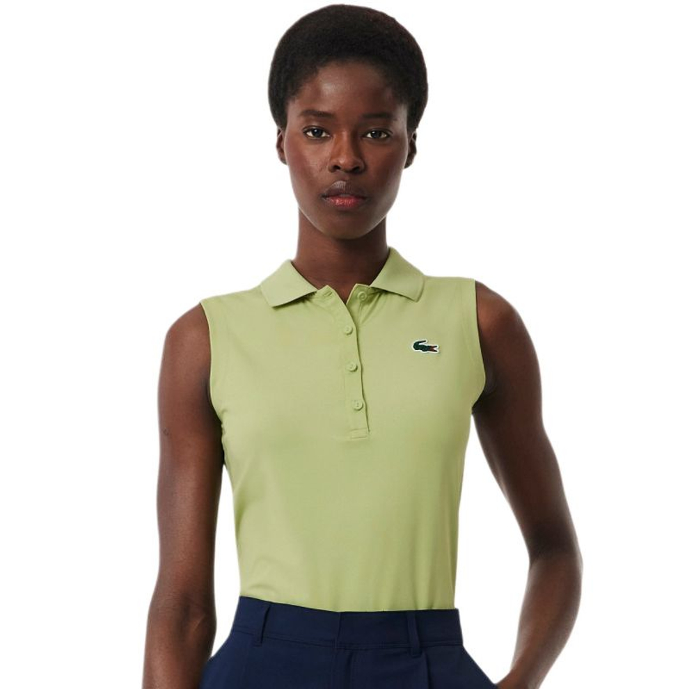 Женское поло Lacoste Ultra-Dry Anti-UV Golf - birch