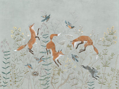 Дизайнерские обои Factura FOXY