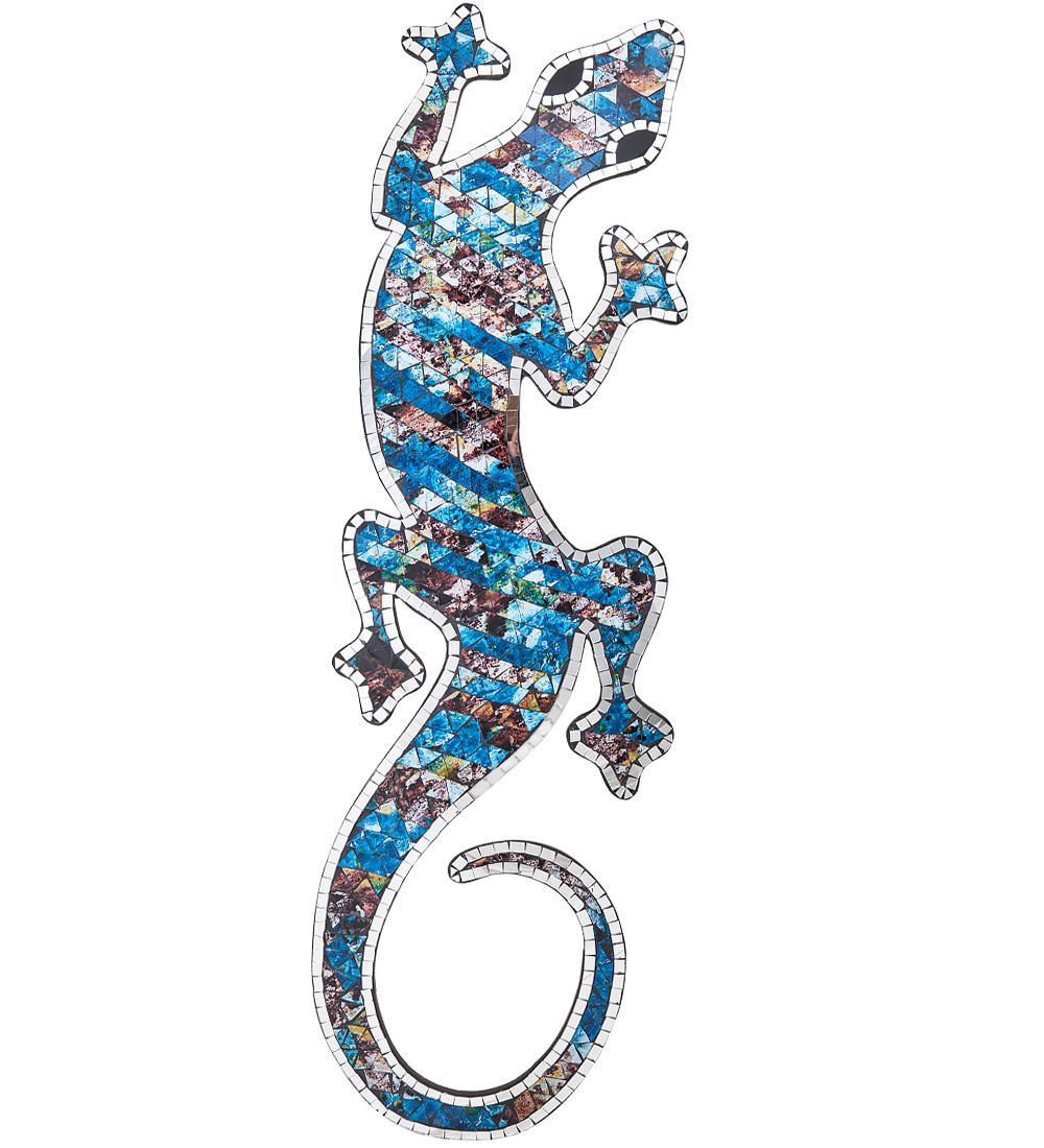 Decor and Gift 38-009-04 Панно «Геккон» бол. (мозаика, о.Бали)