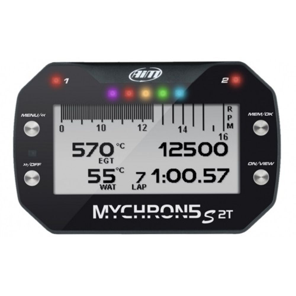 AIM MyChron 5 S 2T (GPS, обороты, температура)