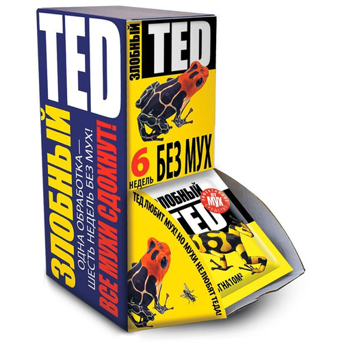 СРЕДСТВО ОТ МУХ ЗЛОБНЫЙ ТЭД ШОУ БОКС 25ГР