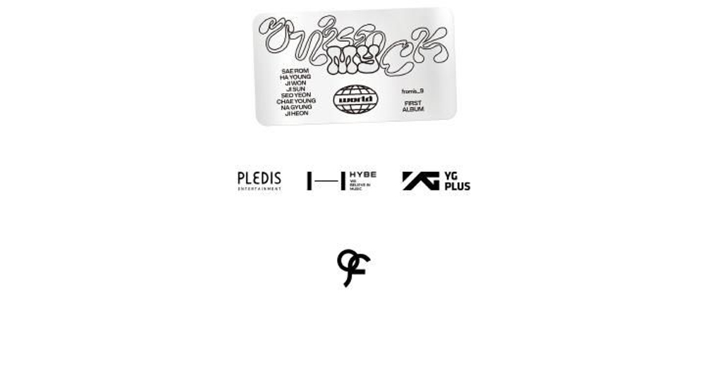 Альбом FROMIS_9 - UNLOCK MY WORLD 1st Album 3 Version SET