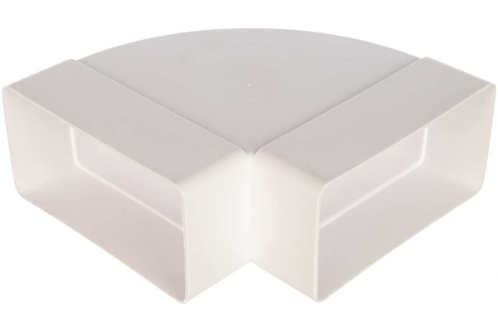 Колено горизонтальное ПВХ 90 60*204 (620КГП)