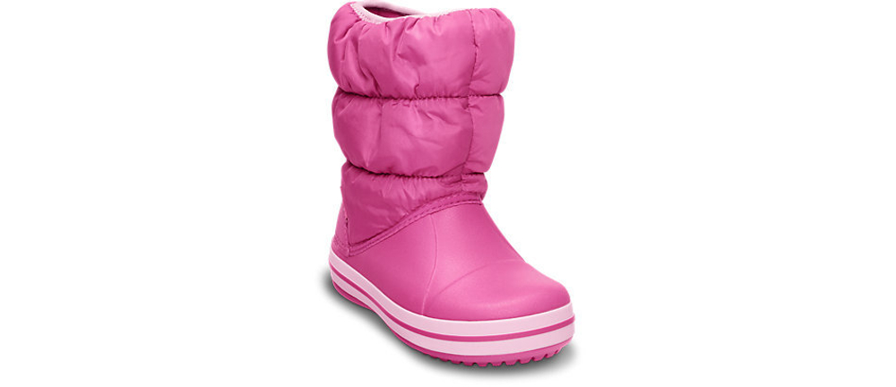 Сапоги Crocs Winter Puff Boot Розовые