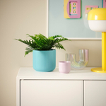 Горшок для растений IKEA GRADVIS (ГРАДВИС), Бирюзовый, 12 см