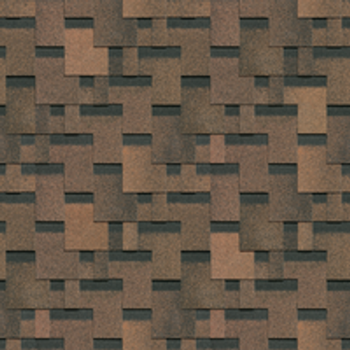 /Гибкая черепица Docke PIE EURASIA/ ЛАБИРИНТ/ Светло-коричневый
