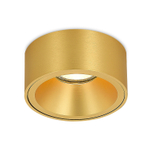 Светильник встраиваемый MUNICH под лампу GU10,  цвет шлифованная латунь,  D88xH57, 6мм,  IP20