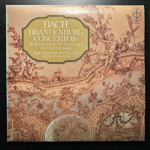 Бах - Бранденбургские концерты №4, №5, №6 (Англия 1972г.)