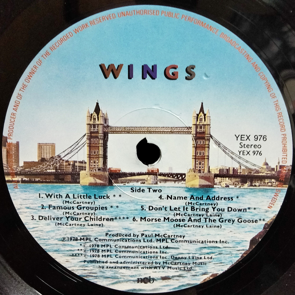 Wings / London Town (LP)