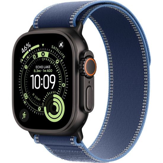Умные часы Apple Watch Ultra 3 49 мм Black Titanium Trail Loop Синий
