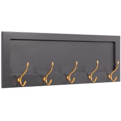 Вешалка настенная Арт Серая