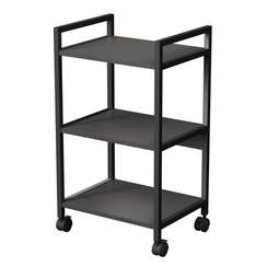 10СМН.3.455 Стеллаж мобильный низкий 3 полки, широкий (455*350*790)