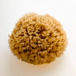 Губка морская неотбеленная Honeycomb 10-12 см "Georgios Karachalios", 1 шт